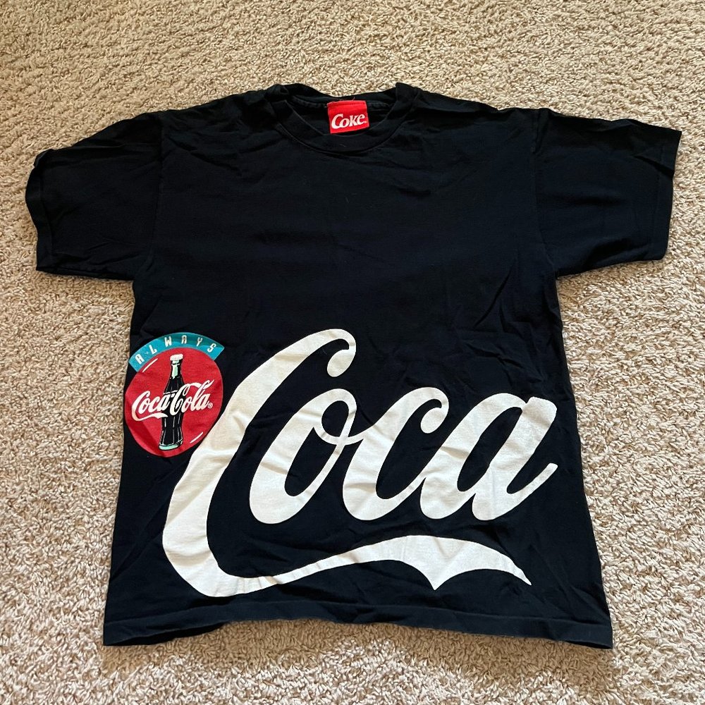 Vintage Coca-Cola T-Shirt Black L